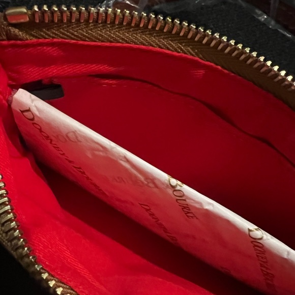 Dooney & Burke Pebble Grain Leather Clutch - Picture 3 of 5